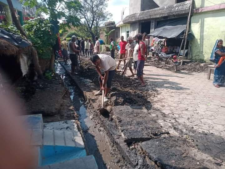 चेतरादेईमा स्थानिय युवाहरुद्वारा सरसफाई अभियान सुरु।